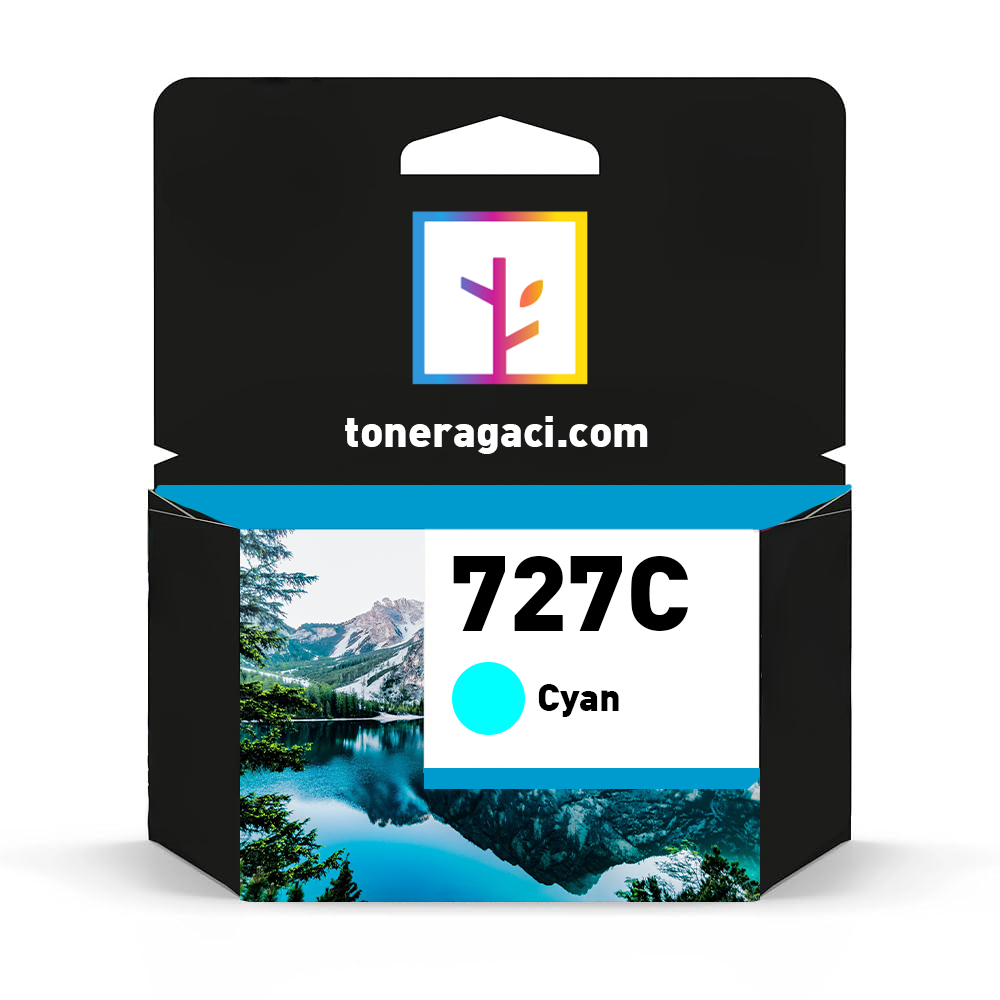 Hp 727C-F9J76A Mavi Muadil Kartuş