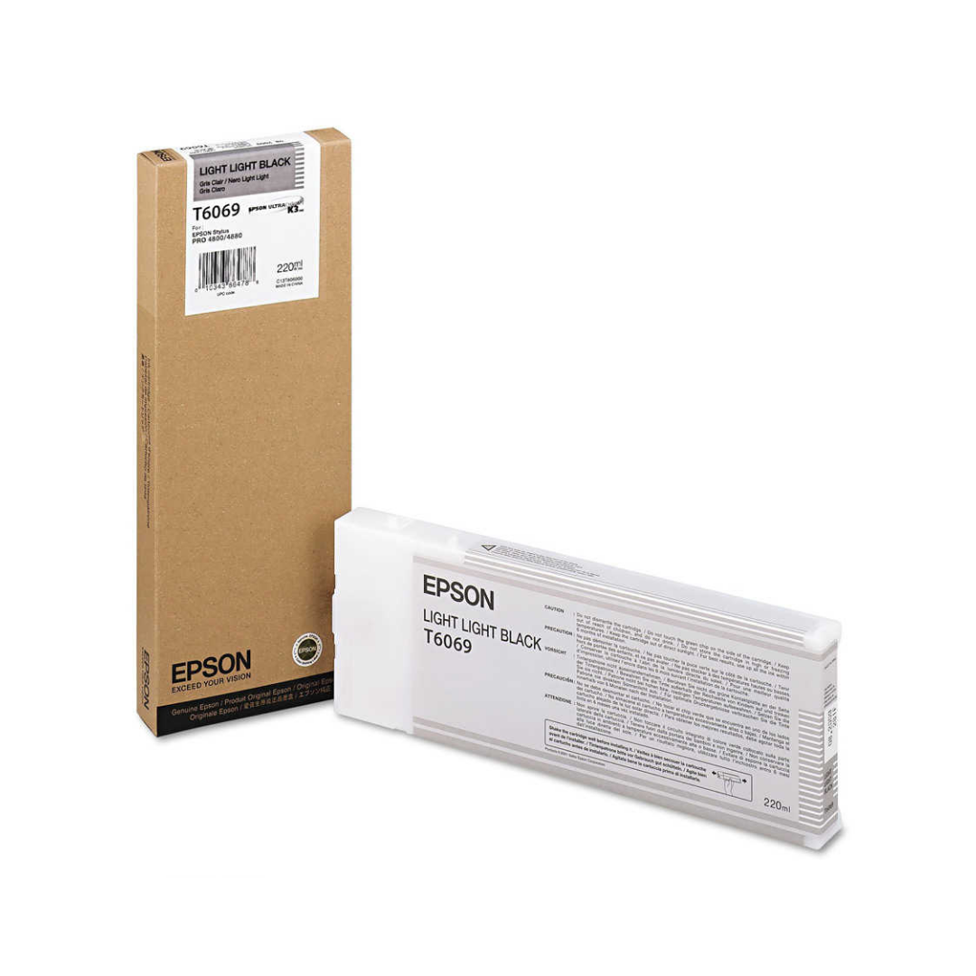 Epson T6069-C13T606900 Açık Açık Siyah Orjinal Kartuş