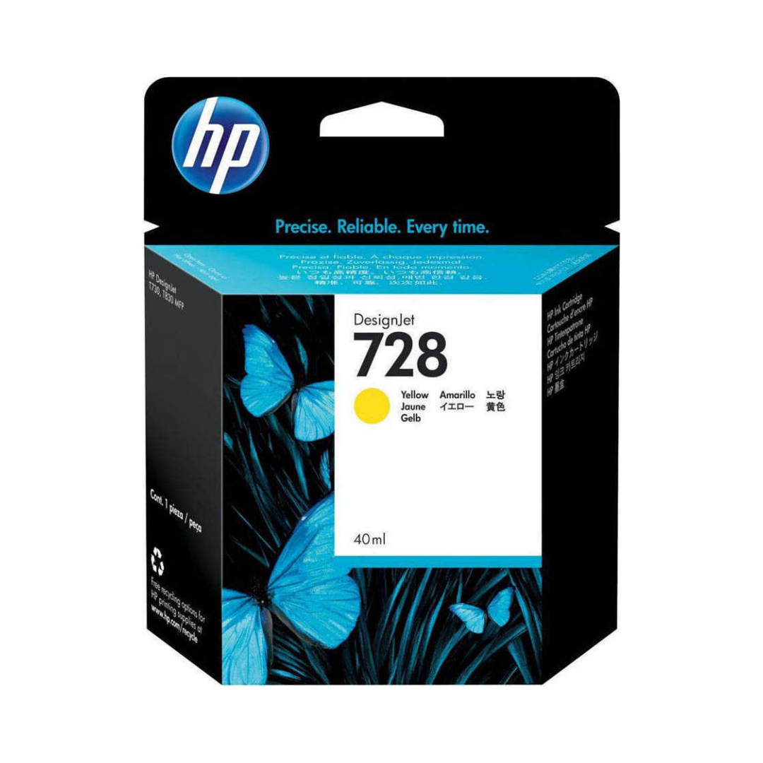 Hp 728-F9J61A Sarı Orjinal Kartuş