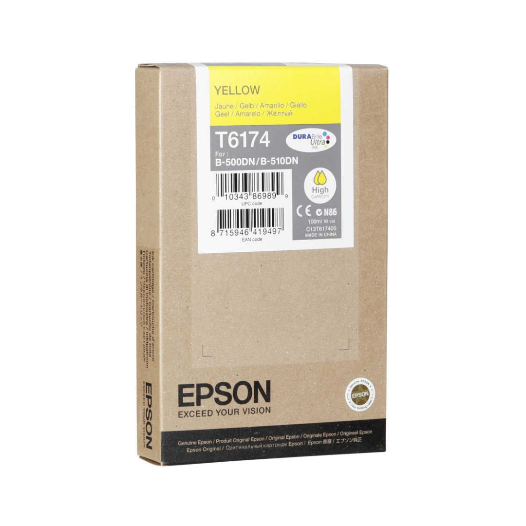 Epson T6174-C13T617400 Sarı Orjinal Kartuş Yüksek Kapasiteli