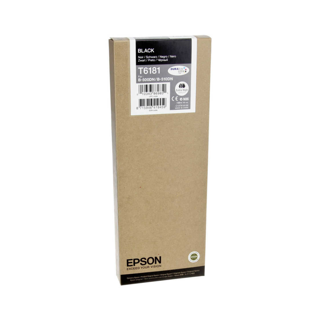 Epson T6181-C13T618100 Orjinal Siyah Kartuş