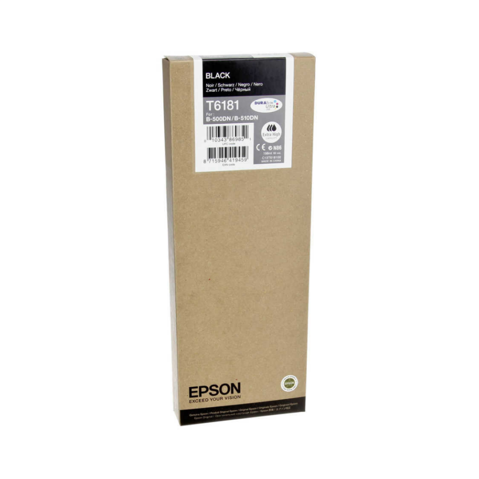 Epson T6181-C13T618100 Orjinal Siyah Kartuş