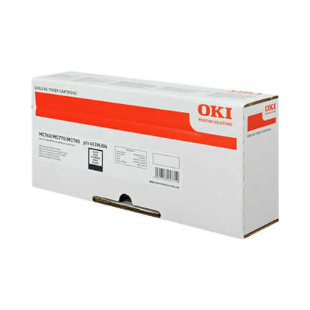 Oki MC760-45396304 Siyah Orjinal Toner