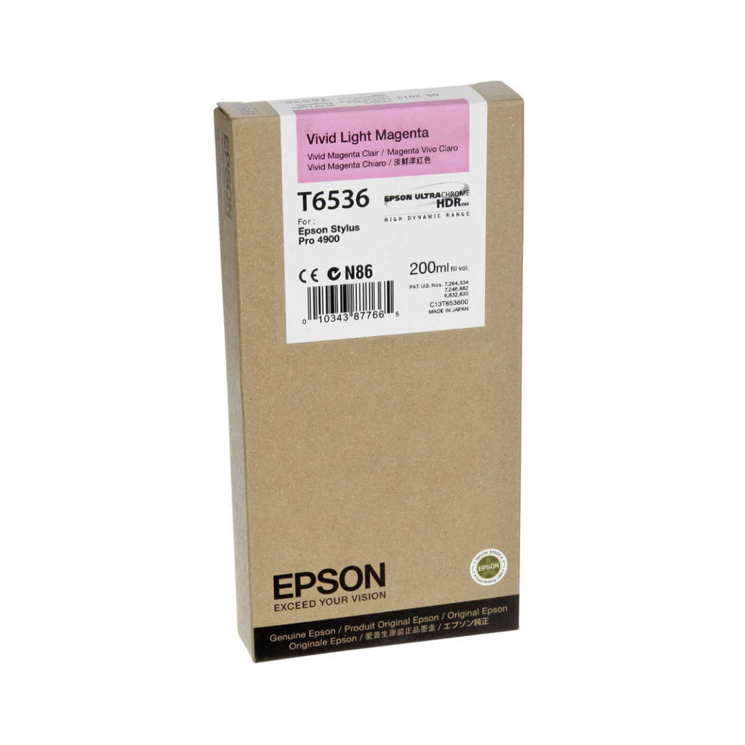 Epson T6536-C13T653600 Açık Kırmızı Orjinal Kartuş