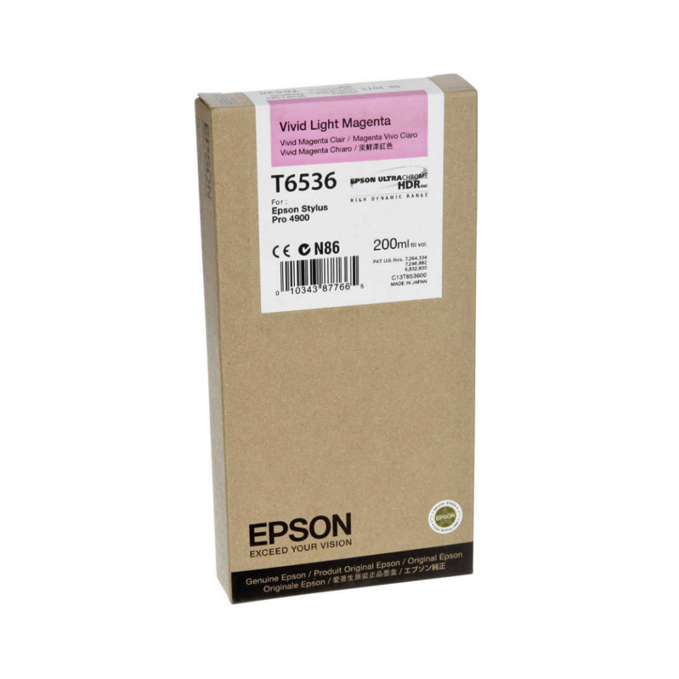 Epson T6536-C13T653600 Açık Kırmızı Orjinal Kartuş