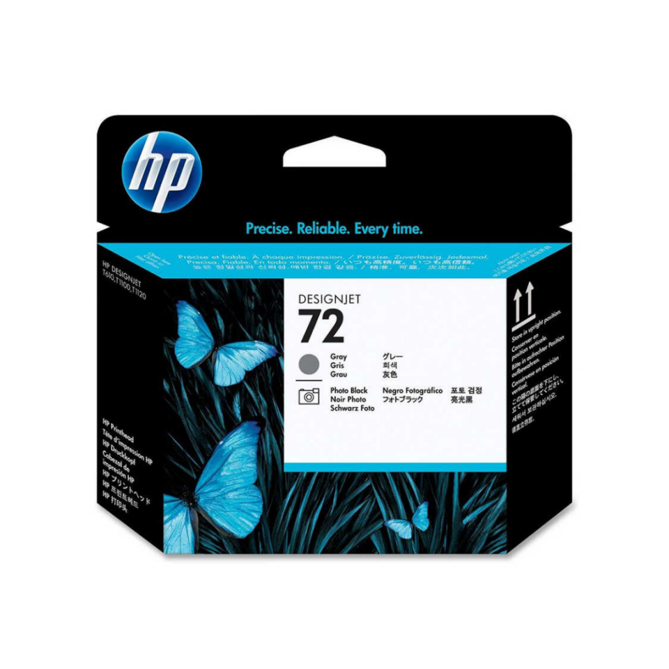 Hp 72-C9380A Orjinal Gri Ve Foto Siyah Baskı Kafası
