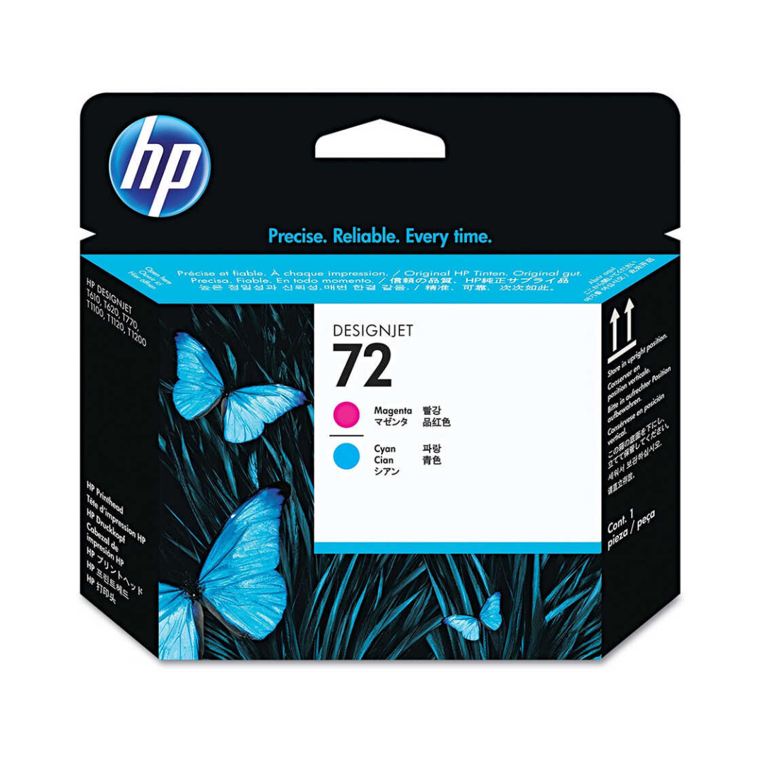 Hp 72-C9383A Orjinal Kırmızı Ve Mavi Baskı Kafası