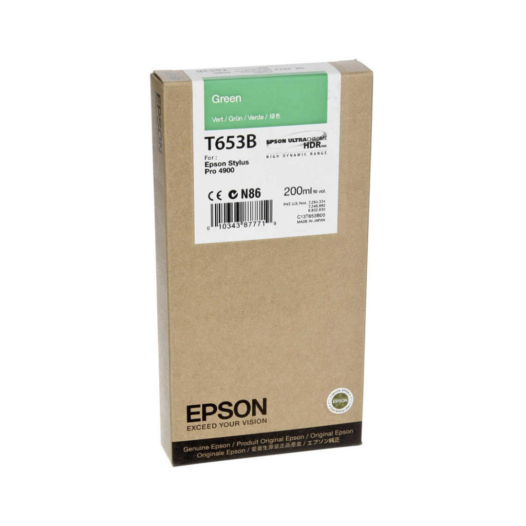 Epson T653B-C13T653B00 Yeşil Orjinal Kartuş