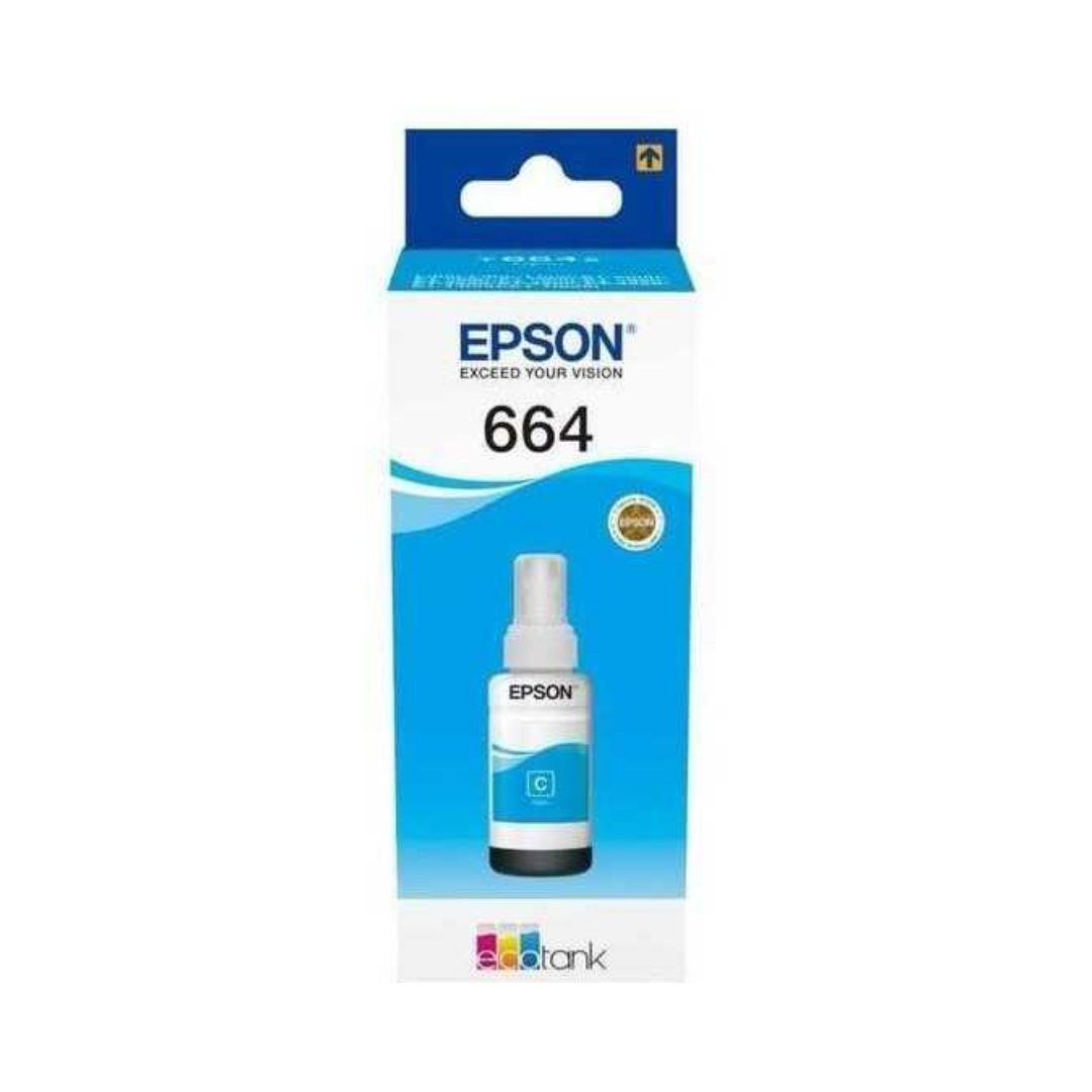 Epson T6642 C13T66424A Orjinal Mavi Mürekkep