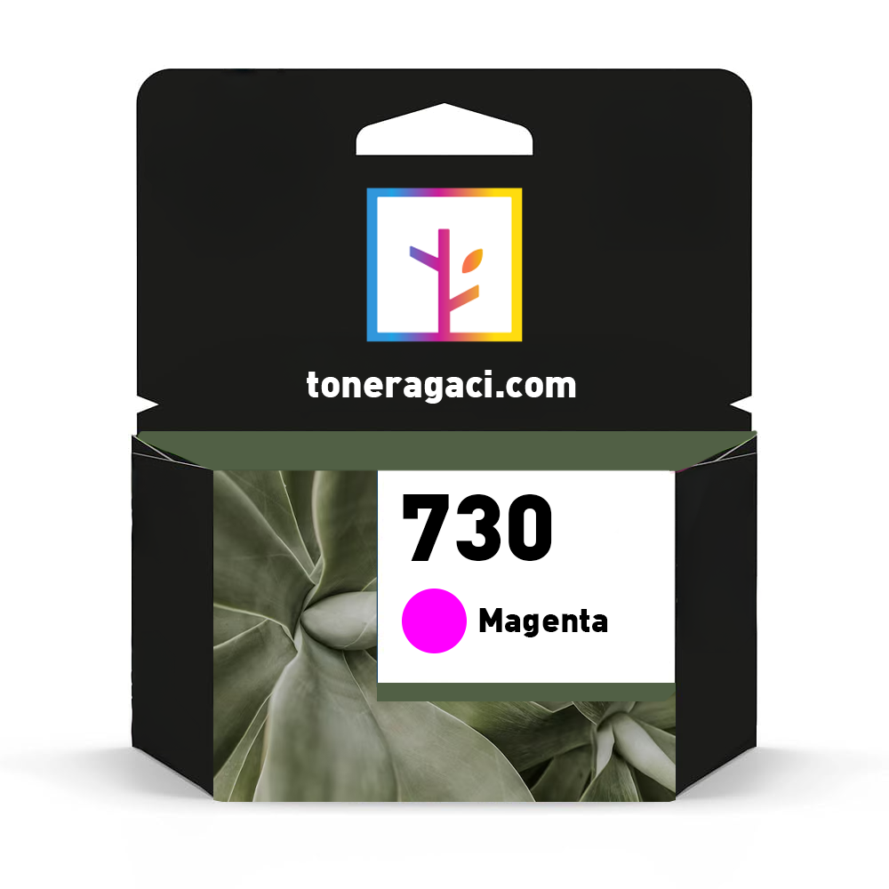 Hp 730-P2V63A Kırmızı Muadil Kartuş