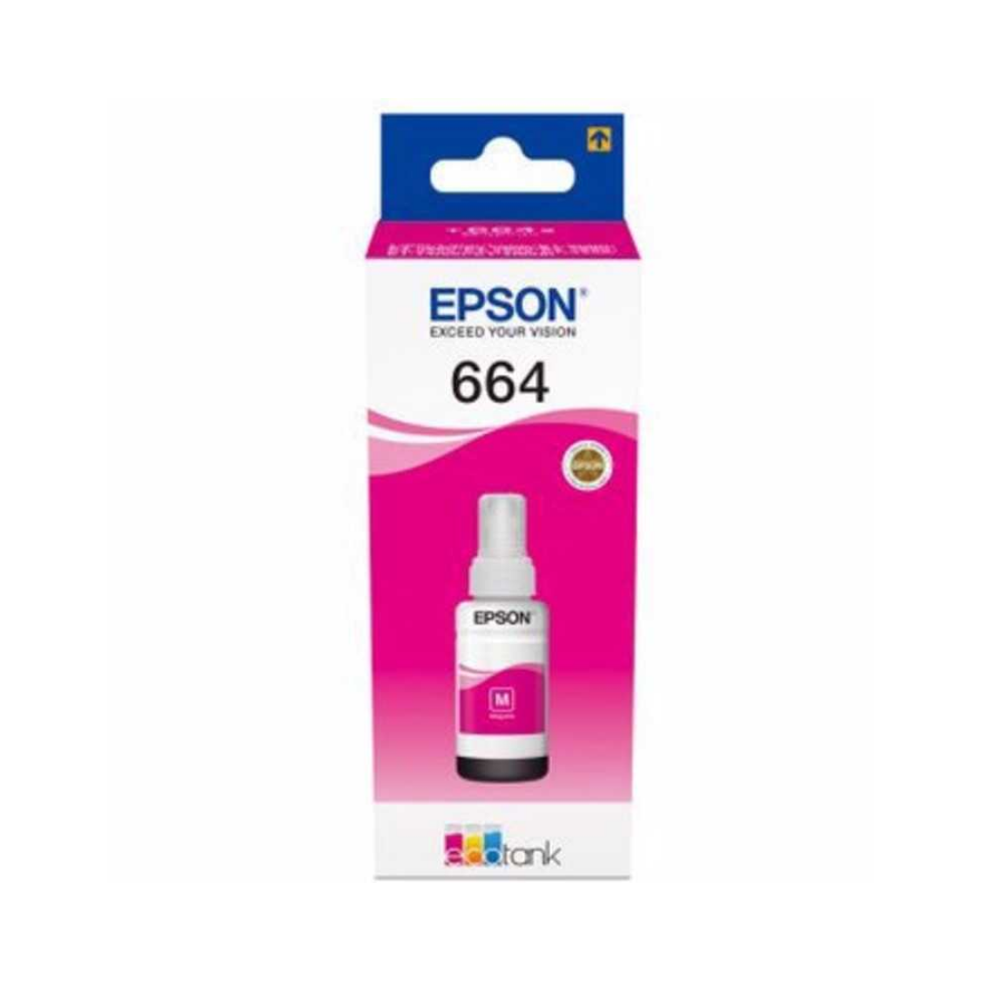 Epson T6643 C13T66434A Orjinal Kırmızı Mürekkep
