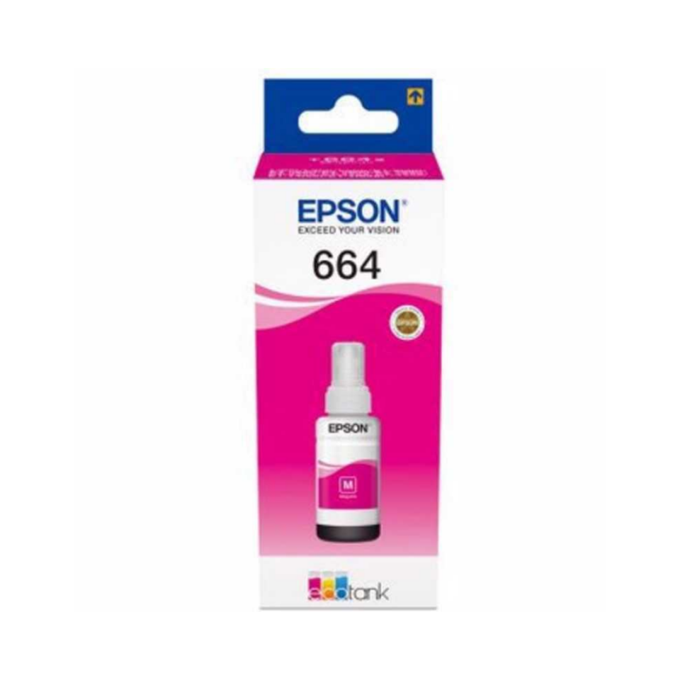 Epson T6643 C13T66434A Orjinal Kırmızı Mürekkep