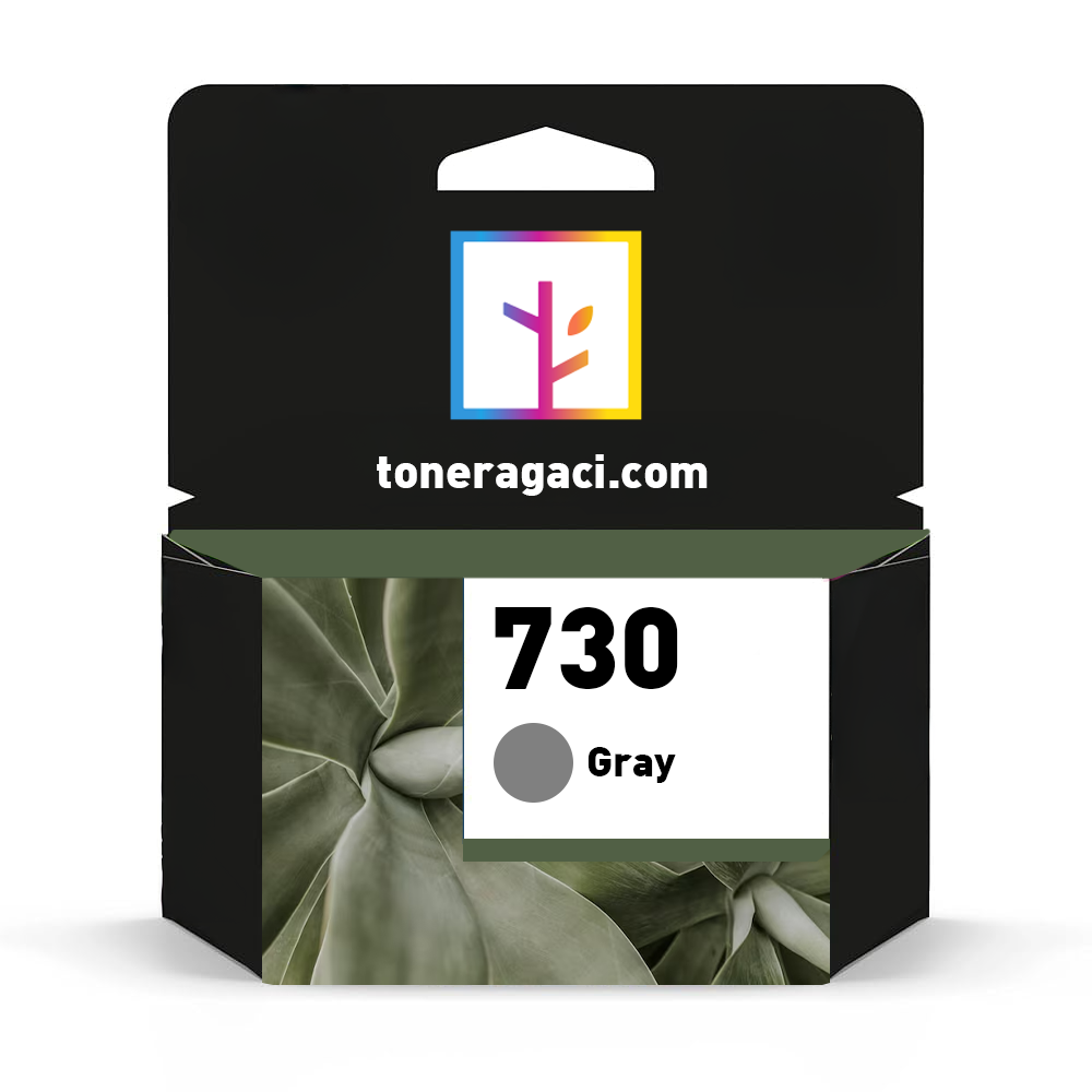 Hp 730-P2V66A Gri Muadil Kartuş