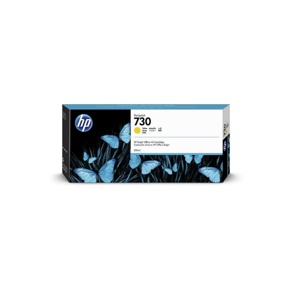 Hp 730-P2V70A Sarı Orjinal Kartuş Yüksek Kapasiteli