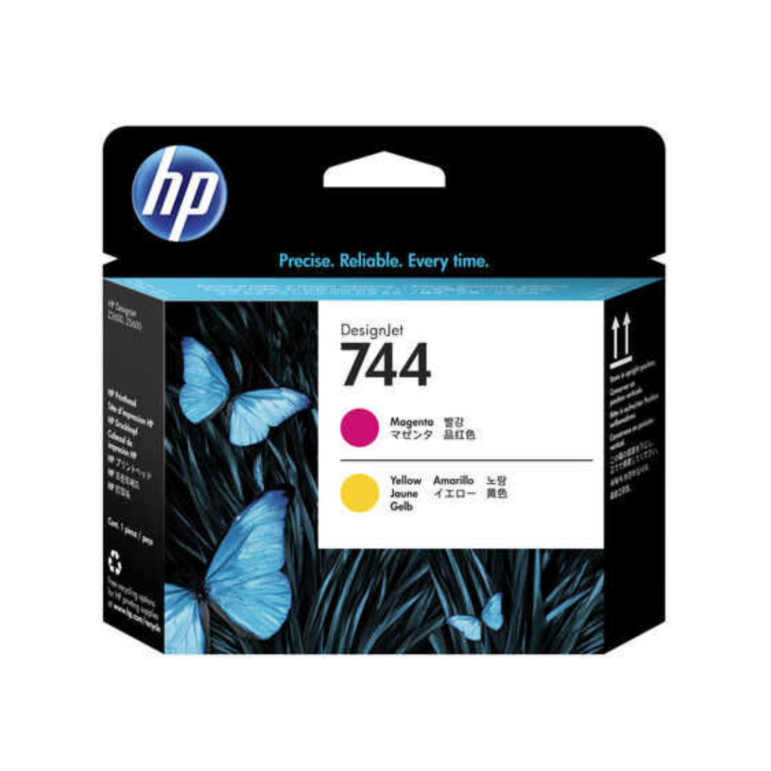 Hp 744-F9J87A Kırmızı-Sarı Orjinal Baskı Kafası