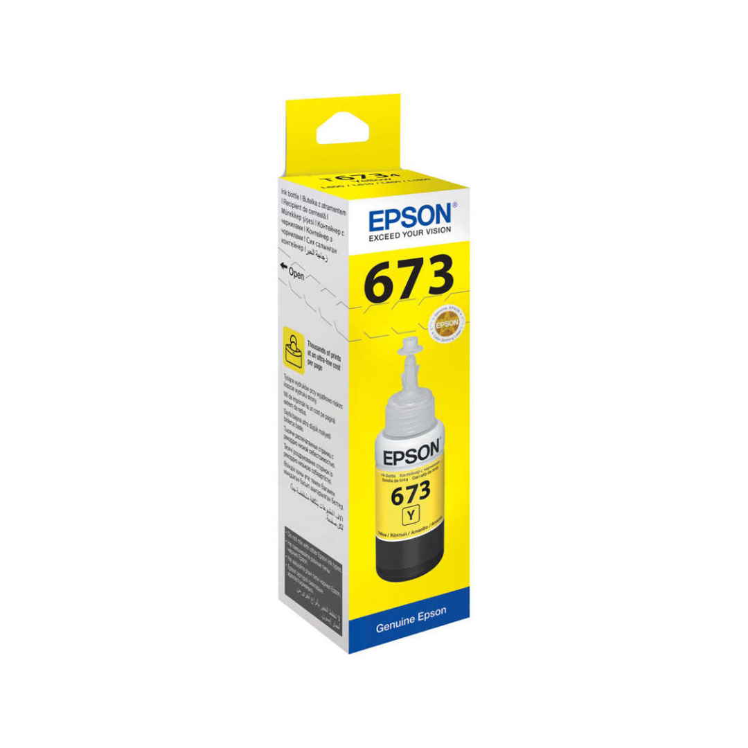 Epson T6734-C13T67344A Sarı Orjinal Mürekkep