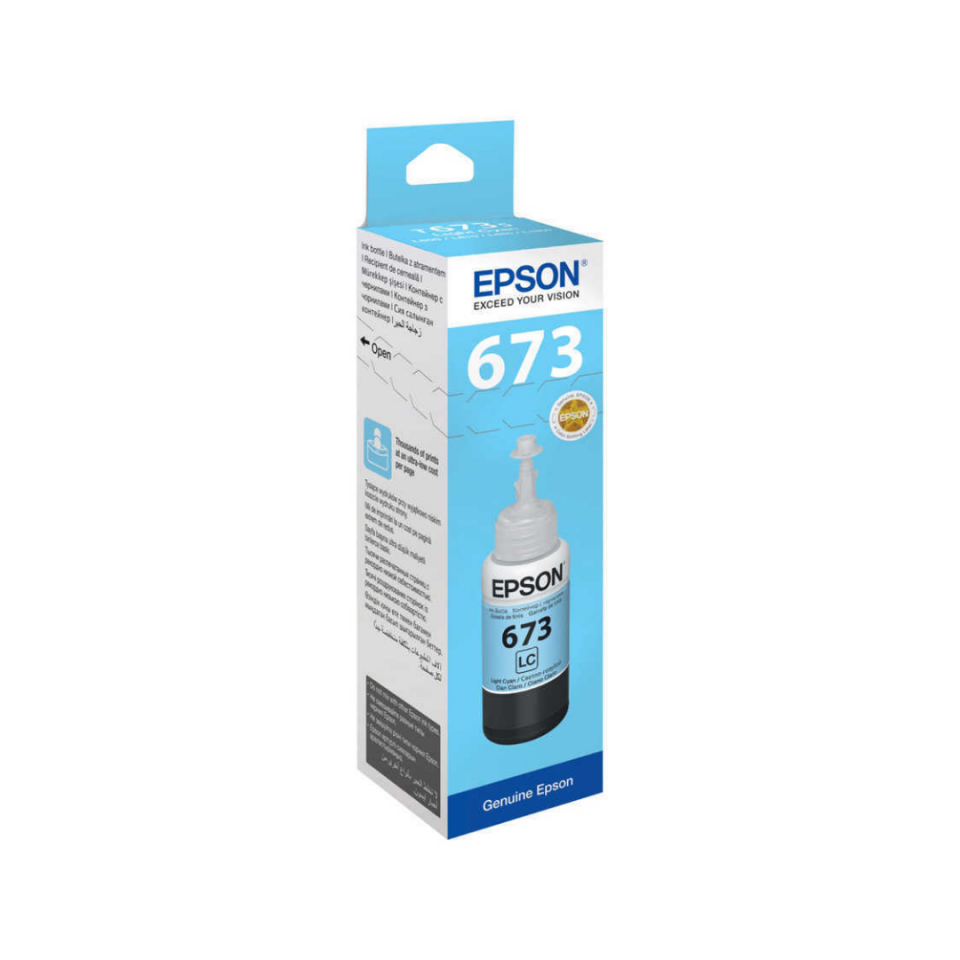 Epson T6735-C13T67354A Açık Mavi Orjinal Mürekkep