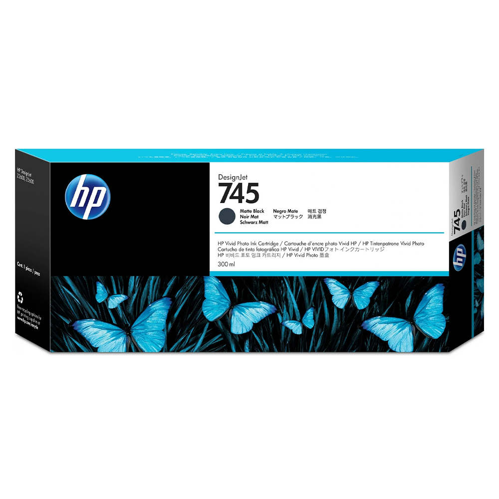 Hp 745-F9K05A Mat Siyah Orjinal Kartuş Yüksek Kapasiteli