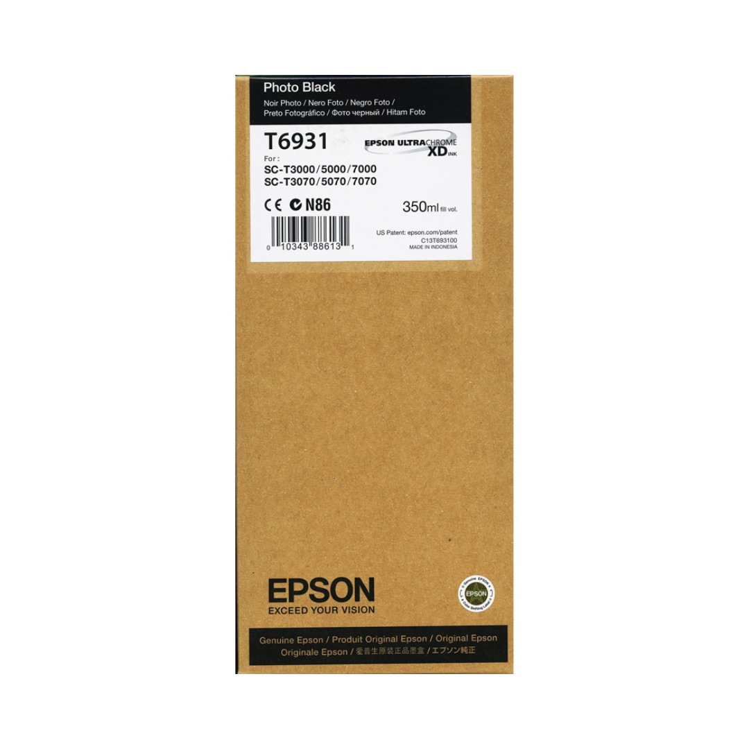 Epson T6931-C13T693100 Foto Siyah Orjinal Kartuş Y,K