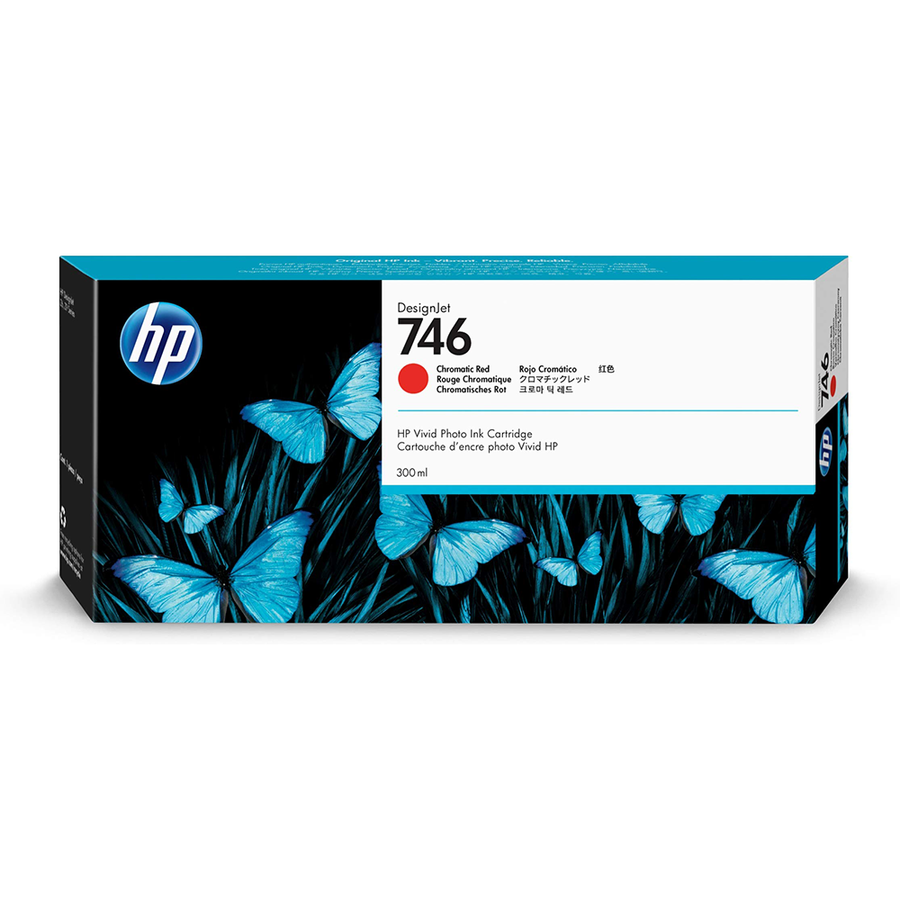 Hp 746-P2V81A Kromatik Kırmızı Orjinal Kartuş
