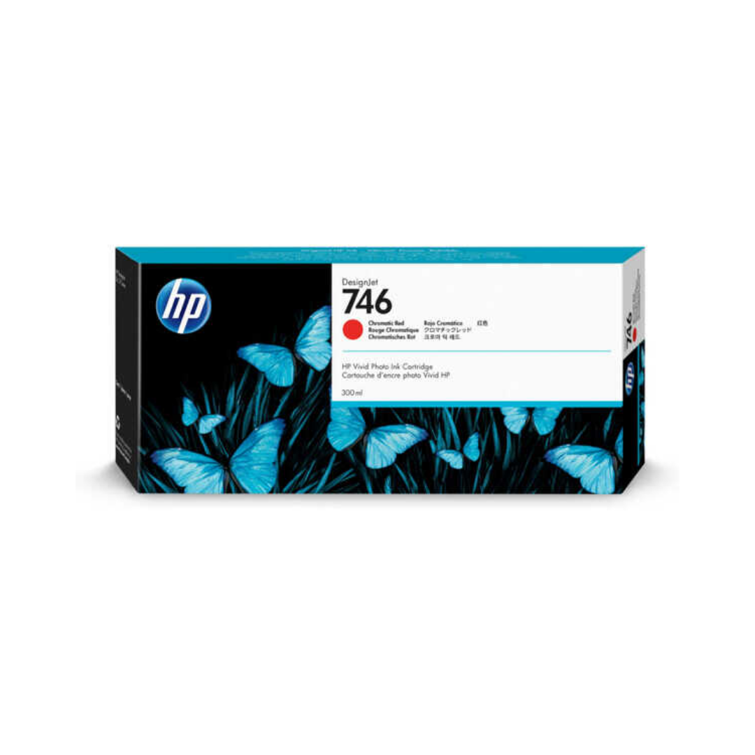 Hp 746-P2V81A Kromatik Kırmızı Orjinal Kartuş