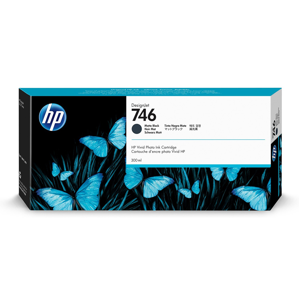 Hp 746-P2V83A Mat Siyah Orjinal Kartuş