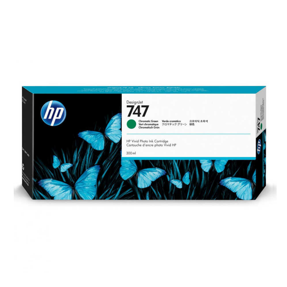 Hp 747-P2V84A Kromatik Yeşil Orjinal Kartuş