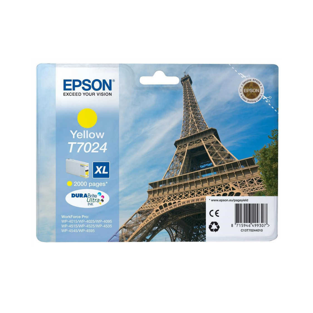 Epson T7024XL-C13T70244010 Sarı Orjinal Kartuş