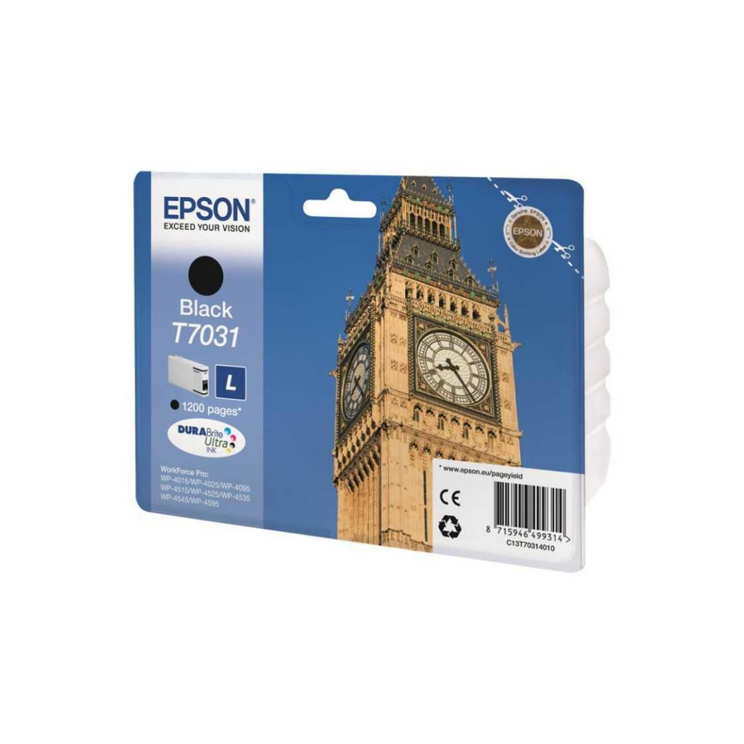 Epson T7031-C13T70314010 Siyah Orjinal Kartuş