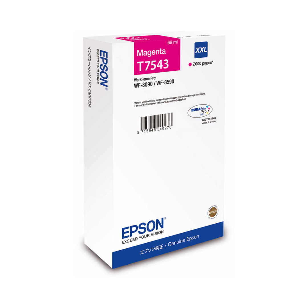 Epson T7543XXL-C13T754340 Kırmızı Orjinal Kartuş