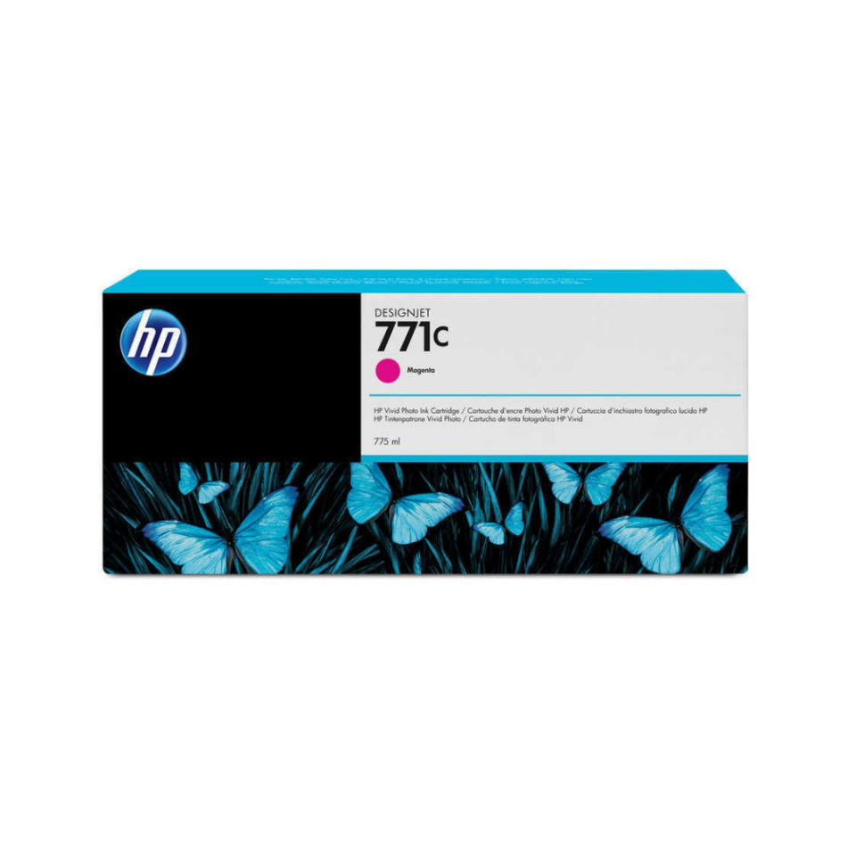 Hp 771c-B6Y09A Kırmızı Orjinal Kartuş