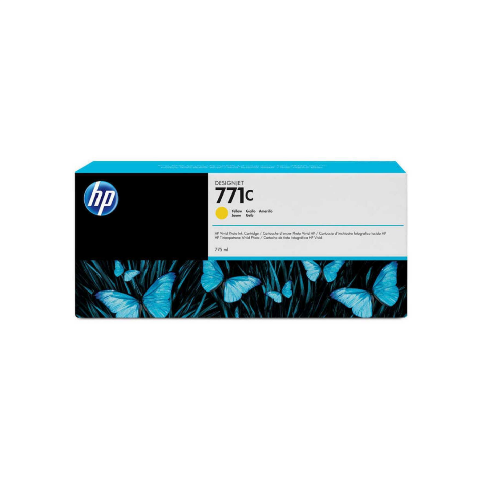 Hp 771c-B6Y10A Sarı Orjinal Kartuş