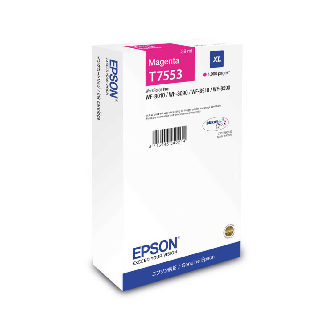Epson T7553XL-C13T755340 Kırmızı Orjinal Kartuş
