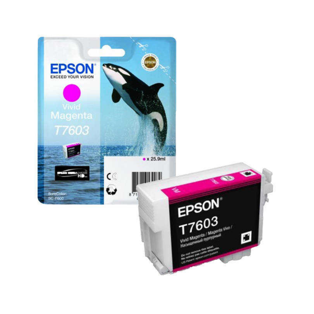 Epson T7603-C13T76034010 Kırmızı Orjinal Kartuş