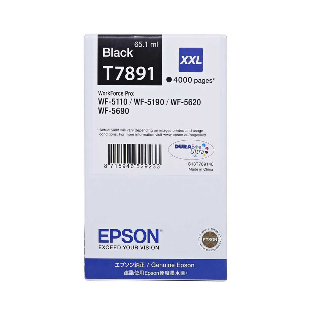 Epson T7891-C13T789140 Siyah Orjinal Kartuş