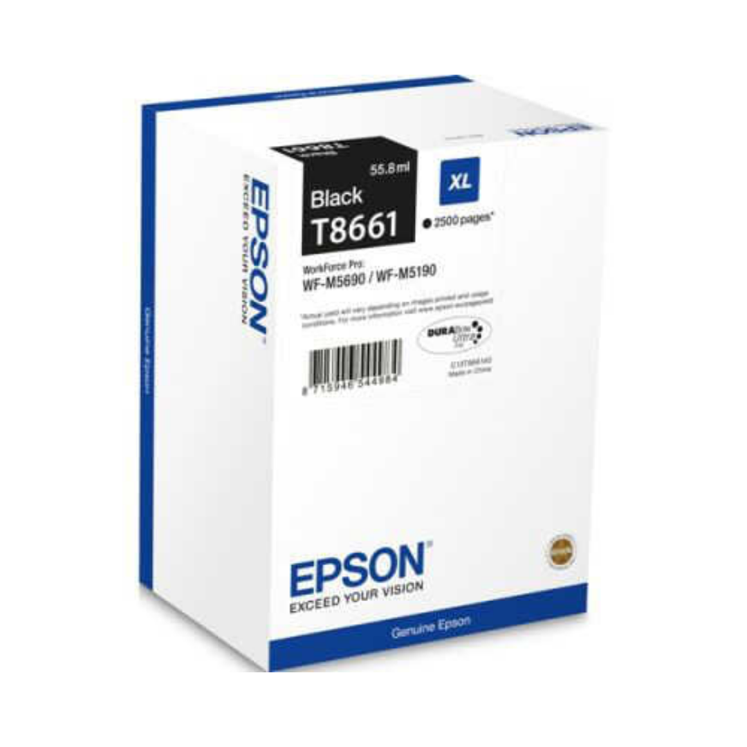 Epson T8661XL-C13T866140 Siyah Orjinal Kartuş