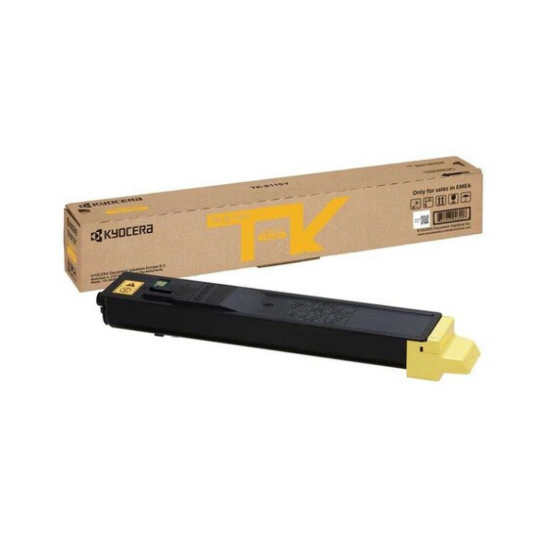 Kyocera TK-8115/1T02P3ANL0 Sarı Orijinal Toner
