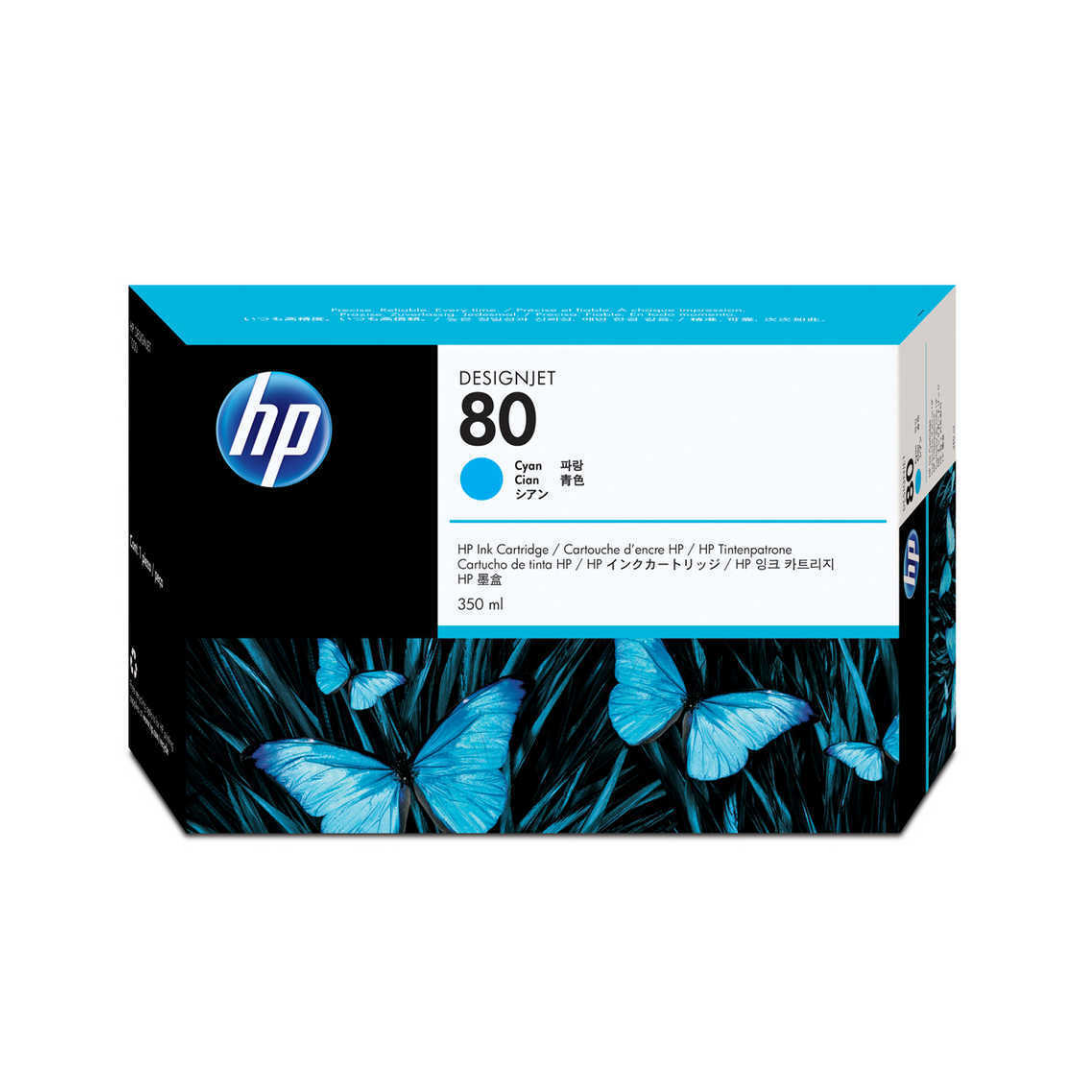 Hp 80-C4872A Mavi Orjinal Kartuş