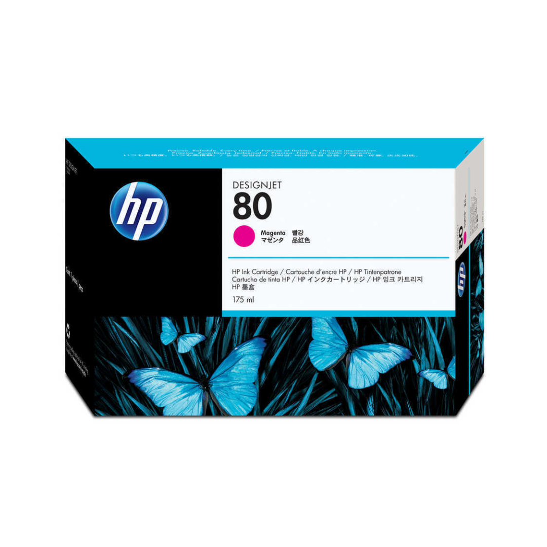 Hp 80-C4874A Kırmızı Orjinal Kartuş