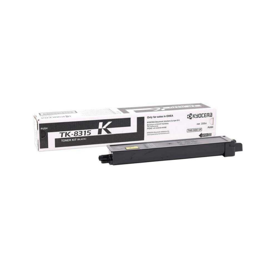 Kyocera TK-8315/1T02MV0NL0 Siyah Orjinal Fotokopi Toneri