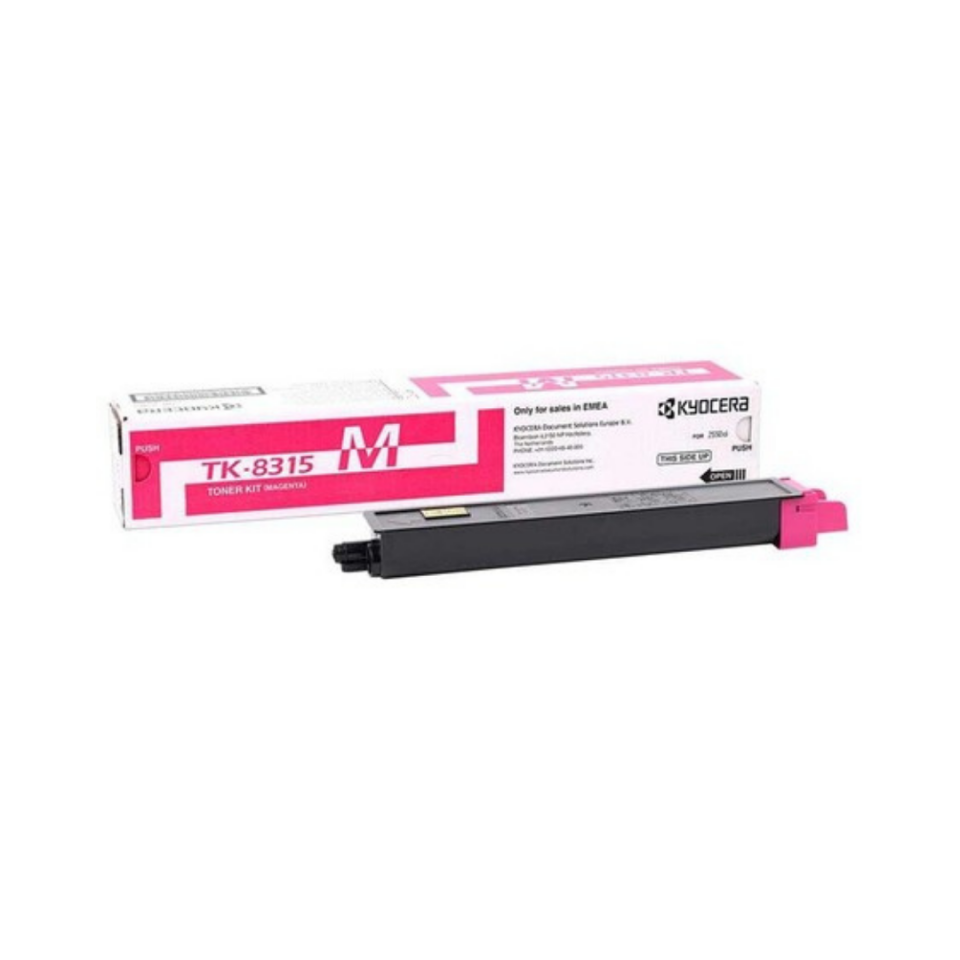 Kyocera TK-8315/1T02MVBNL0 Kırmızı Orjinal Fotokopi Toneri