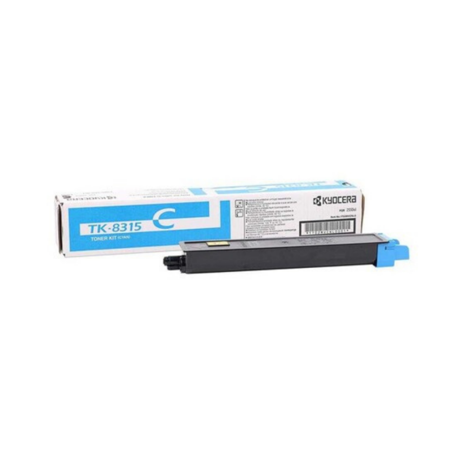 Kyocera TK-8315/1T02MVCNL0 Mavi Orjinal Fotokopi Toneri
