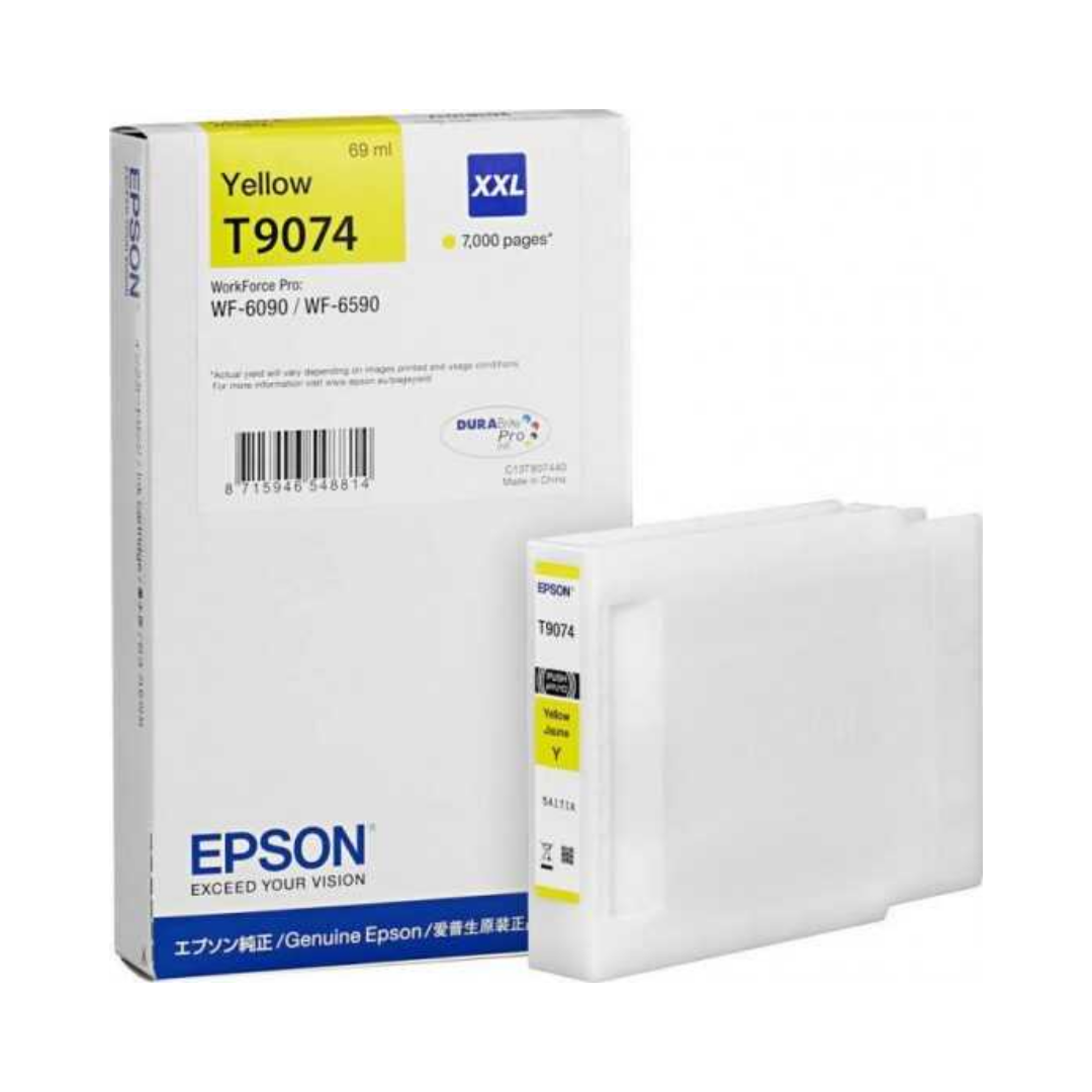 Epson T9074-C13T907440 Sarı Orjinal Kartuş Yüksek Kapasiteli