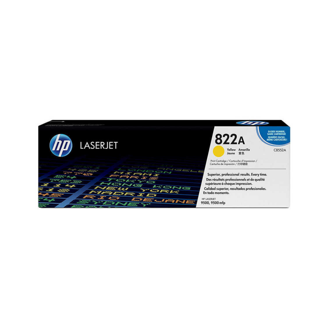 Hp 822A-C8552A Sarı Orjinal Toner