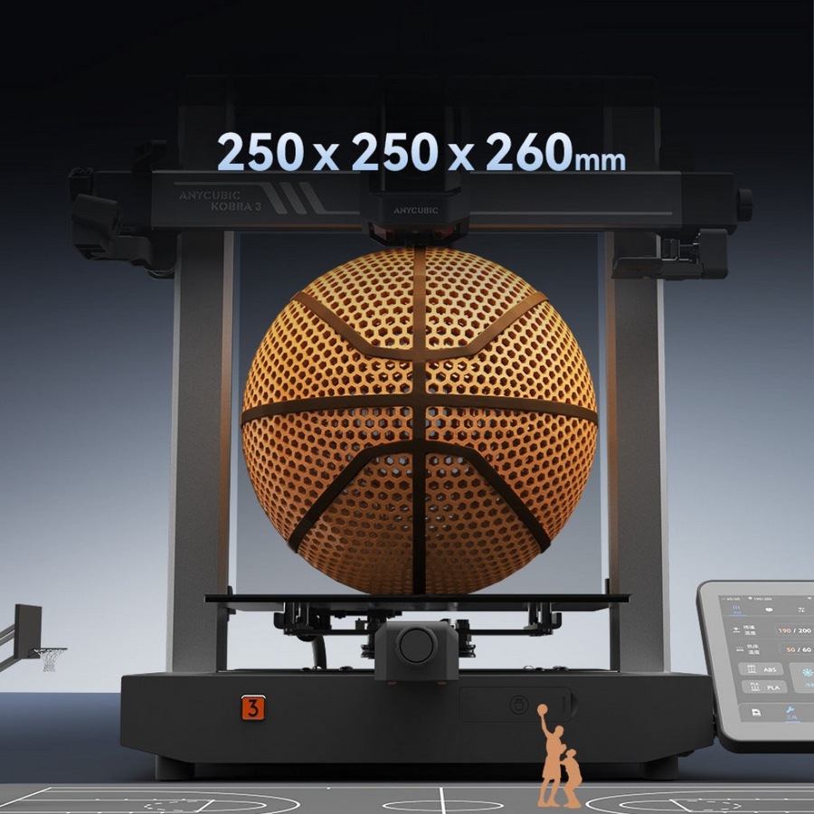 Anycubic Kobra 3 Combo 3D Yazıcı