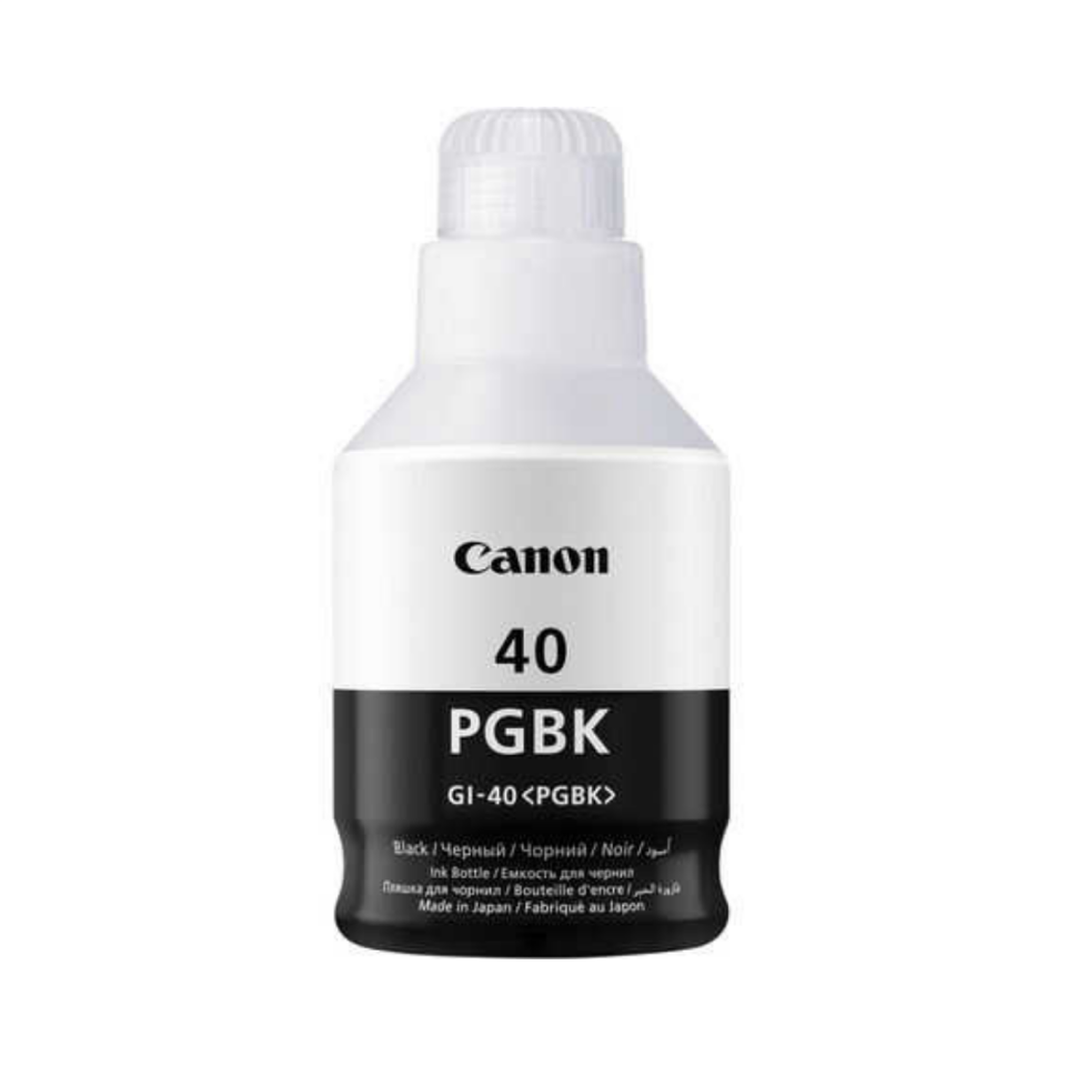 Canon GI-40 Siyah Orjinal Mürekkep