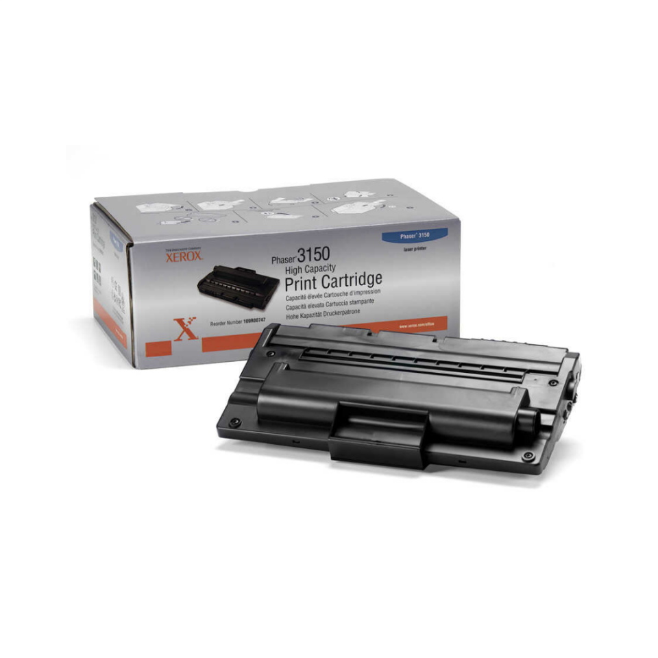 Xerox Phaser 3150 Orjinal Toner Yüksek Kapasiteli- 109R00747