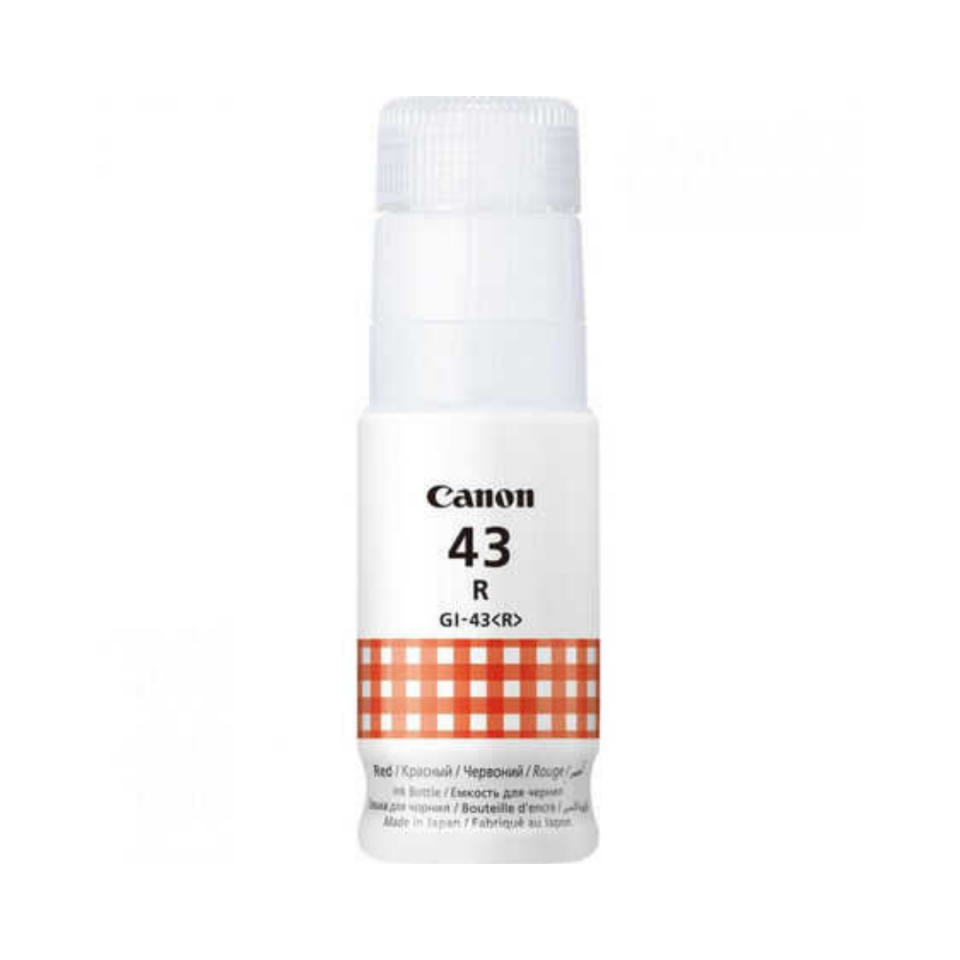 Canon GI-43/4716C001 Kırmızı-Red Orjinal Mürekkep