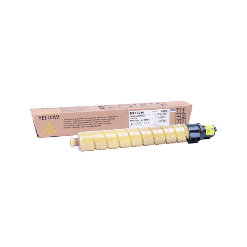 Ricoh Aficio MP-C2800 Sarı Orjinal Fotokopi Toner