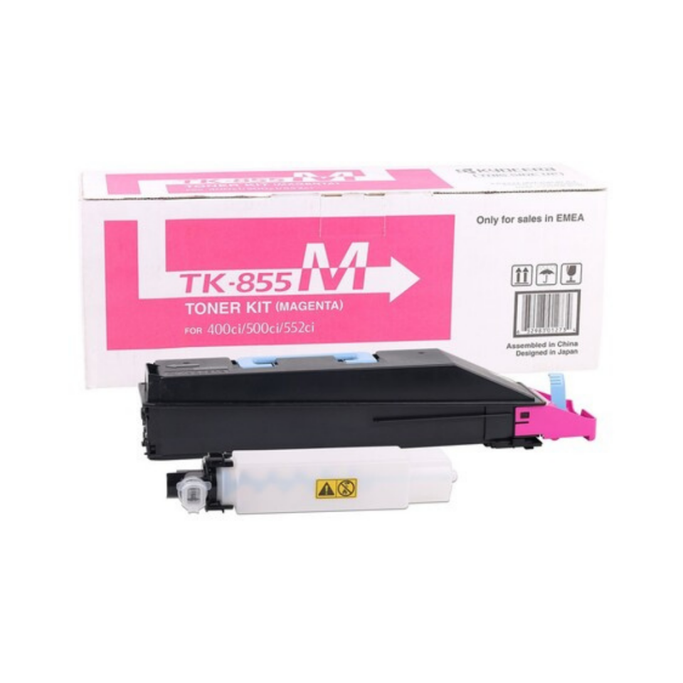 Kyocera TK-855 Kırmızı Orjinal Fotokopi Toneri